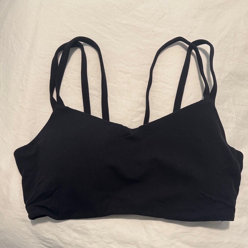 Black Women's Strappy Bralette